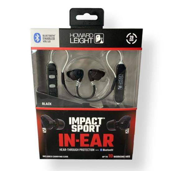 Howard Leight Impact Sport In-Ear Hear-Through Protection w/Bluetooth 5.0